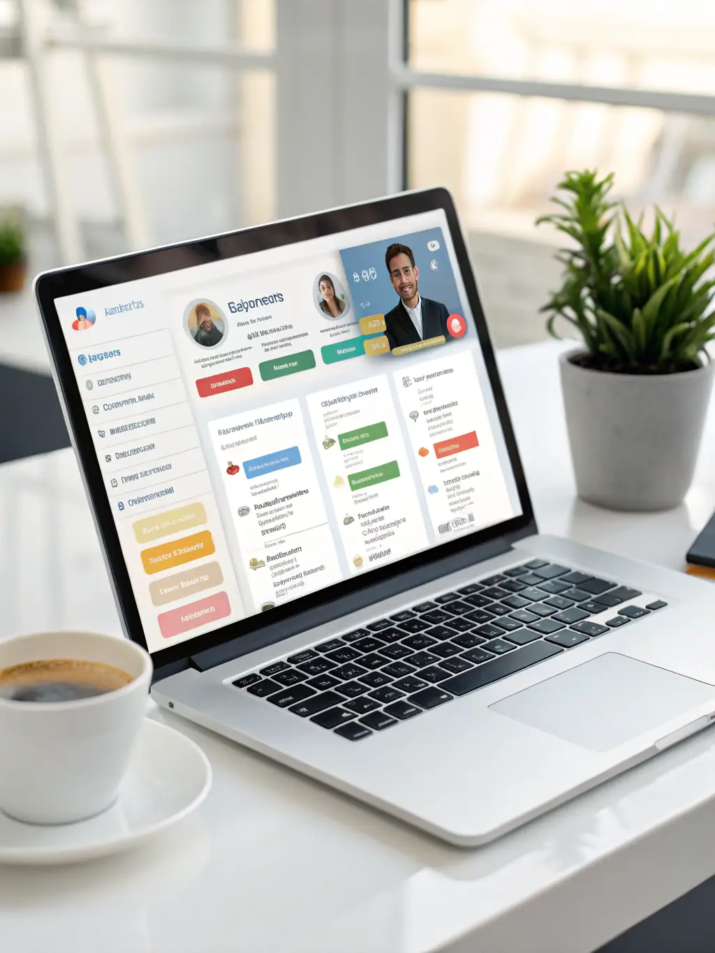 An image of a computer screen displaying a job advertisement dashboard with various postings on the Youths & Jobs platform.